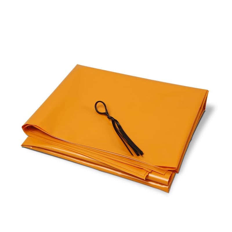 Disposal Bag — Orange with Ties