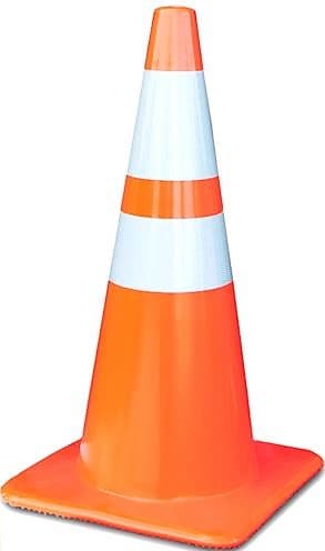 Traffic Cone — 28" Reflective